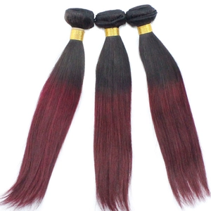 Cina Shade hair extension dip dye weft  top quality real human hair produttore