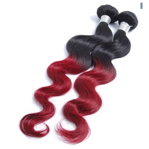 Cina Diritto morbido serico capelli umani russo europeo colore tessitura due toni produttore