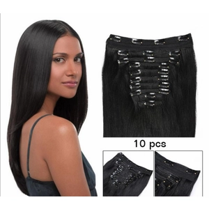 중국 virgin peruvian human hair extension natural color silky straight hair peruvian hair clip in hair 제조업체