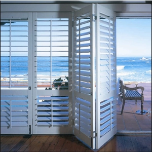 Custom made Plantation shutter, Fire-proof PVC venetian blinds