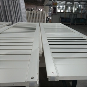 PVC panjur bileşenleri, yüksek kaliteli sabit PVC panjur bileşenleri 63mm
