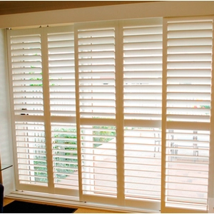 Shutters de madeira fornecedor china, obturador de madeira de cor personalizada na China