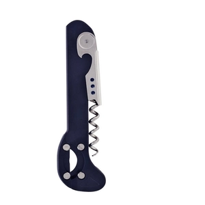 acciaio inox apri del vino, birra Opener, Multi Usa, Nero, Compact