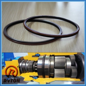 SK300-3 EX400 DH280 E330 HD1250 Seal Grubu Assy, Viton FKM Yüz mühür boyutu ölçmek 394 * 366 * 38mm