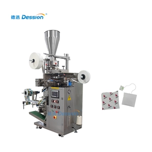 Automatische binnen- en buitenzakje filterpapierzakje kleine theezakjesverpakkingsmachine voor kleine bedrijven