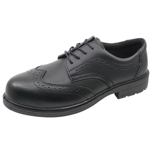BS001 Rutschfeste antistatische metallfreie Mode Herren Office Executive Sicherheitsschuhe Composite Toe