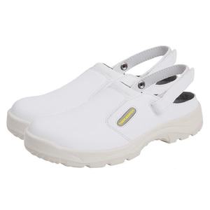 DTA004 microfiber leather white kitchen chef safety shoes
