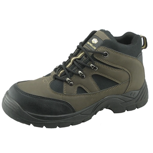Hot verkoop molenaar staal merk pu nubuck lederen pu zool sport veiligheidsschoen