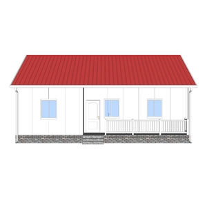 Bâtiment de panneau sandwich préfabriqué prêt à assembler rapide