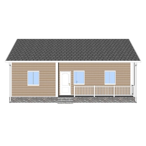 Maisons préfabriquées EPS à ossature préfabriquée