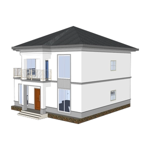 Luxusvilla - (QB15) Robuster Stahlstahlstruktur Prefab Model House Building Plans Designs Designs