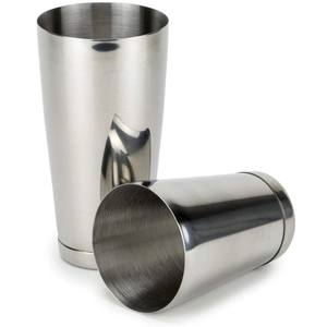 Weighted Boston Shaker Tin Set – 18 oz & 28 oz, 304 Stainless Steel