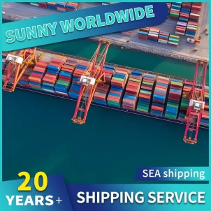 SWWLS 40ft Full Container Sea Shipping Logistic Shipping Company Frachtkosten in Miami USA