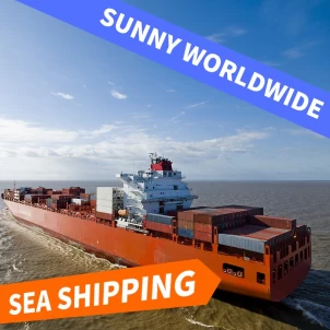 Internationale Seefrachtunternehmen, Tür-zu-Tür-Seefracht, Schiff auf dem Seeweg aus den USA