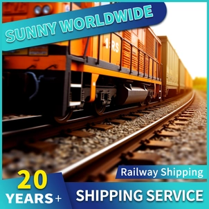 Expédition ferroviaire de train de marchandises de Chine à Varsovie Pologne Espagne
