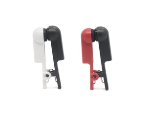 China Double-Sided Conductive Rubber CES Ear Clip Electrode with 2.0mm Pin Interface manufacturer