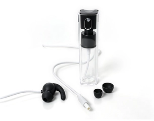 Chine Kit de câble d'électrode de clip d'oreille tVNS/taVNS DC 2,35 mm avec flacon pulvérisateur fabricant