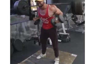 XYS fitness-67 (levantamiento de pesas con mancuernas de vídeo)
