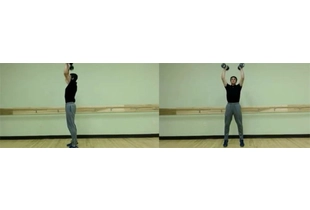 XYS Fitness--77 (halter oefening 2--Squat met Overhead Press)