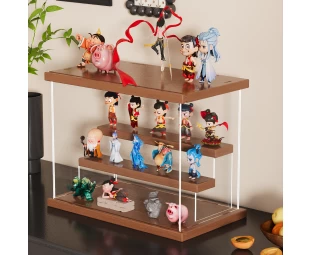 China Acrylhölzernauge, Figurenspeicher -Anzeigeschrank