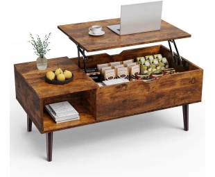 Wholesale Coffee Tables, Wooden Dining Center Tables with Storage Space