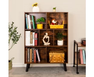 Wholesale Cube Bookshelf  Bookcase, Wood Bookshelves Storage Organizer Shelf