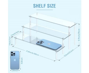 Großhandel Acryl -Display -Riser, Standhalter, große Haltbarkeitsriser für Zahlen