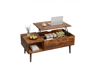 Wholesale Coffee Tables, Wooden Dining Center Tables with Storage Space