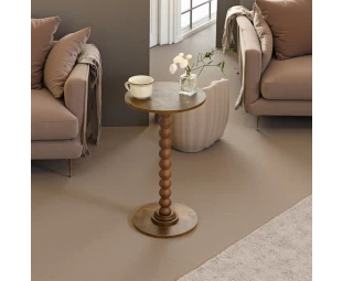Wholesale round edge table, small beverage table, bedside table