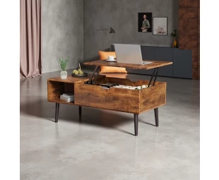 Wholesale Coffee Tables, Wooden Dining Center Tables with Storage Space