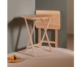 Wholesale Wooden Folding Table Rectangular Folding Tv Tray Table