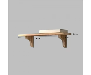 Wholesale Solid Wood Long Shelf for Wall, Wooden Wall Storage Shelf