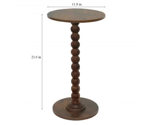 Wholesale round edge table, small beverage table, bedside table