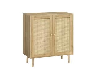 Wholesale Storage Cabinet, Sideboard Buffet Cabinets with Storage, Storage Cabinet with Rattan Decor Doors