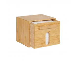 Wholesale Disposable Face Towel Holder Bamboo Storage Box, Multifunctional Storage Box