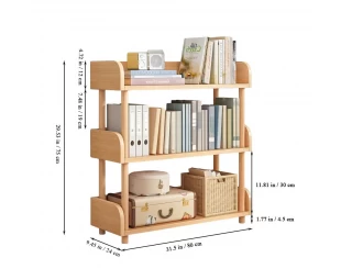 Wholesale Wooden Open Bookcase, Modern Display Bookshelf