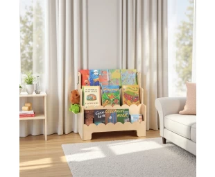 Wholesale Kids Bookshelf, Kids Classroom Wooden 3-Tier Bookcase