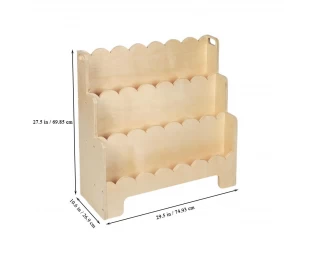 Wholesale Kids Bookshelf, Kids Classroom Wooden 3-Tier Bookcase