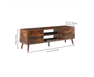 Wholesale TV Stand with Storage Cabinet, Media Console Table, Wooden Television Furniture