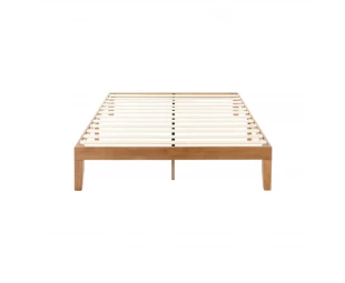 Wholesale Solid Wood Bed Frame, Queen Size Bed Base, Luxury Modern Wooden Double Bed
