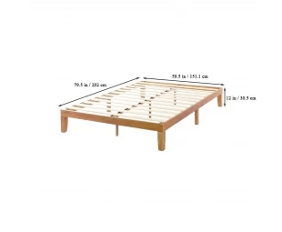 Wholesale Solid Wood Bed Frame, Queen Size Bed Base, Luxury Modern Wooden Double Bed