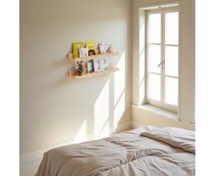 Wholesale Wood Floating Kids' Book Shelves, for Wall Decor and Storage