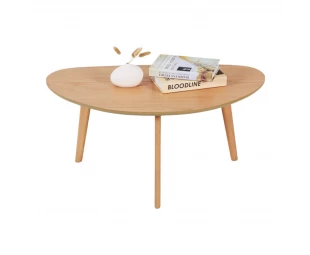 Wholesale Minimalist Modern Small Oval Coffee Table for Living Room Center