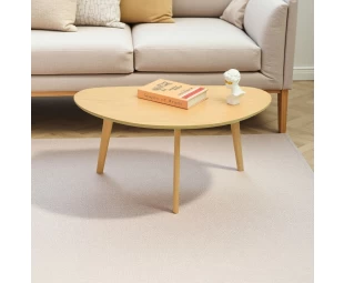 Wholesale Minimalist Modern Small Oval Coffee Table for Living Room Center