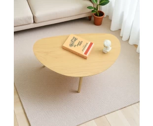 Wholesale Minimalist Modern Small Oval Coffee Table for Living Room Center
