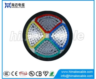 Aluminum conductor PVC insulated and sheathed Power Cable 0.6/1KV