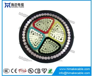 BS6346 Steel wire armored SWA PVC power cable 0.6/1KV