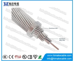 Conductor desnudo Acar cable antena conductor de aluminio aleación de aluminio reforzado conductor