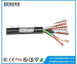 Cable de control apantallado flexible original de China CY 300 / 500V