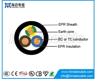 ERP isoliert und ummantelt flexible Gummikabel H05RR-F 300/500V